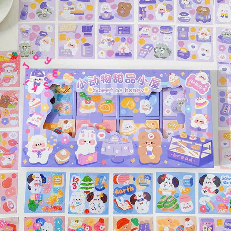 

(200 pcs) Stier Box Momo Deco Journaling Scrapbook