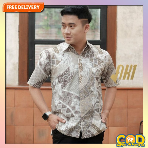 Atasan Summer Hawai Jemeja Hem Motif Kaneja Terbaru Kancing Berkualitas Kemeja Hawaiian Slimfit Hem 