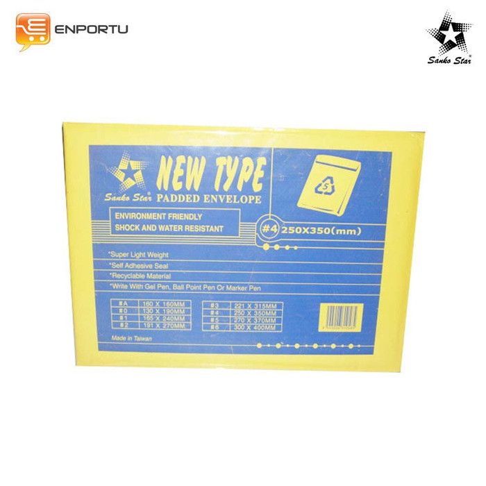 

Sanko Star Water-Proof Amplop #4 Folio 250X350Mm