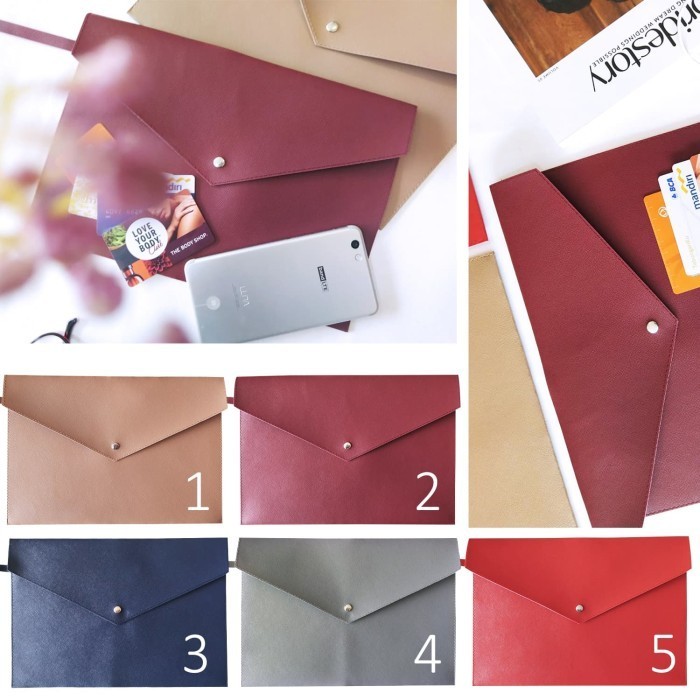 

Clutch/Pouch Amplop Ukuran A4 Handbag