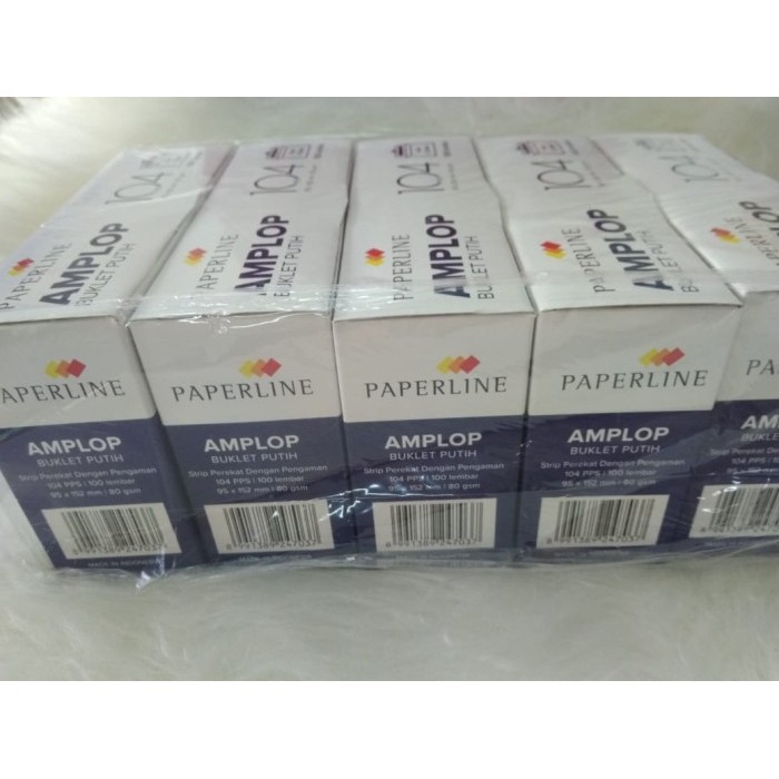 

Amplop Putih Polos Paperline 104 5 Pak