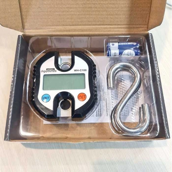 ✨COD Timbangan Gantung 150 Kg Timbangan Koper Digital 150Kg Diskon