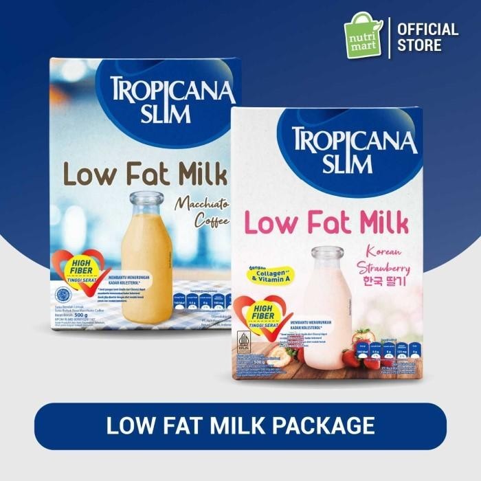 

TERBAIK TROPICANA SLIM LOW FAT MILK PACKAGE: MACCHIATO & KOREAN STRAWBERRY