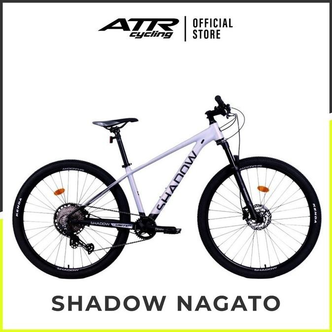 Sepeda Gunung MTB AL 27,5 SHADOW NAGATO 15 (20.1) - GRAY BLACK