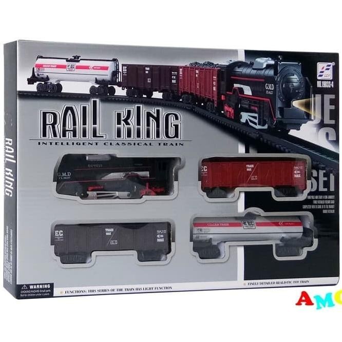 MAINAN ANAK KERETA API RAIL KING 19033-7 peterstorez