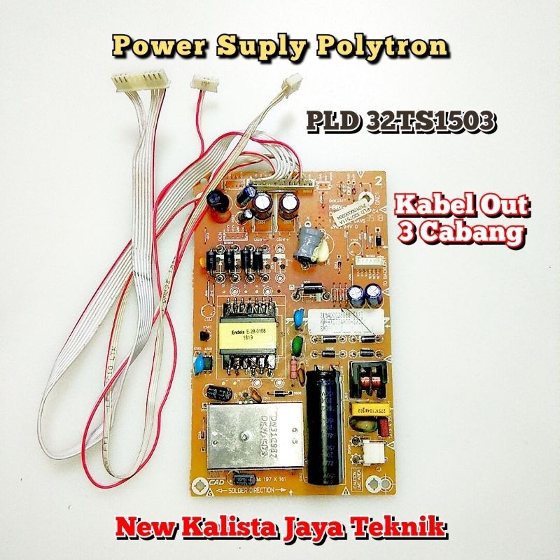 POWER SUPLY TV POLYTRON PLD 32TS1503 ORIGINAL HBBX-072A PSU 32TS1503 PSU POLYTRON PLD 32TS1503 REGUL