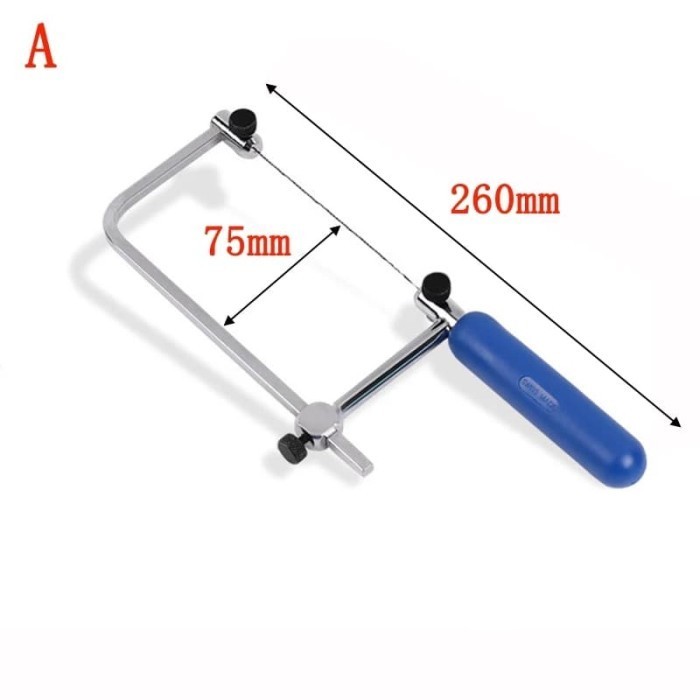Glardon Vallorbe Coping Saw Asb400 / Gagang Pisau Glardon