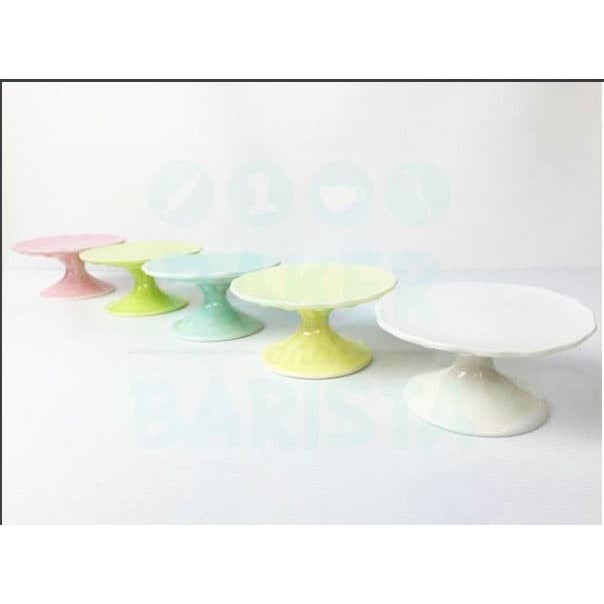 Terbaru Ceramic Mini Cake Stand 1Pcs / Mini Cake Display / Cupcake Stand Promo Terlaris