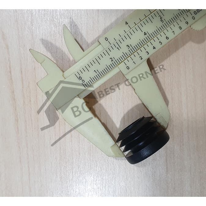 Murah - Tutup Pipa Bulat 1 Inch / 25 Mm Plastik Tebal / Alas Kaki Sofa