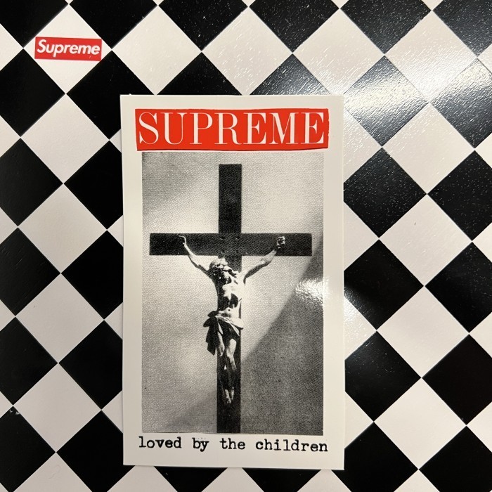 

Supreme Loved By The Children Sticker Original