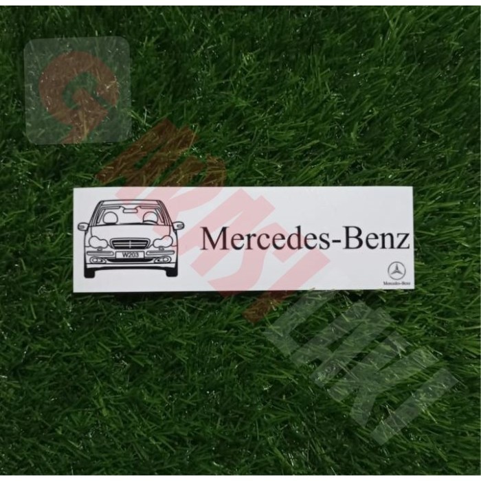 

Sticker Mercedes-Benz W203 Panjang Tempel Dalam Kaca