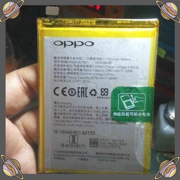 [BRA] BATERAI ORIGINAL OPPO F1S A1601 BATERAI BLP601 OPPO F1S BATERAI ORI OPPO F1S MODEL A1601 BATRE