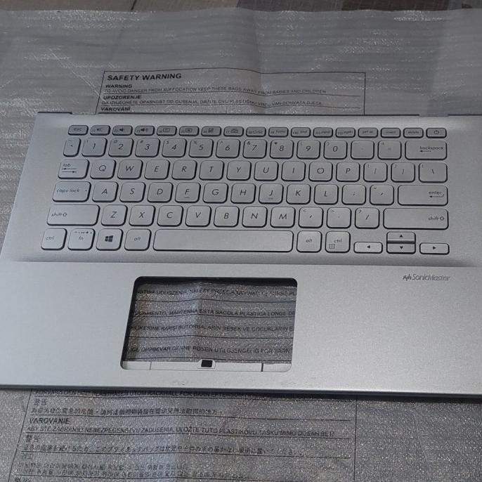 frame keyboard palmrest laptop asus x412 x412ua a412d a412 x412 normal [mc]