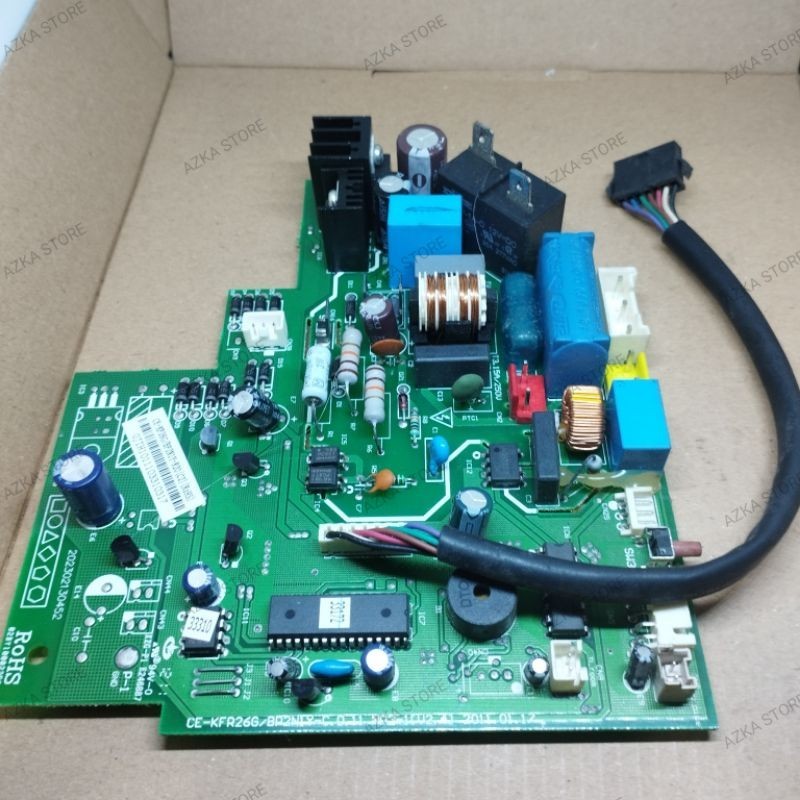 MODUL INDOOR AC SANKEN MIDEA BARU ORI  MODUL PCB INDOOR AC MIDEA SANKEN