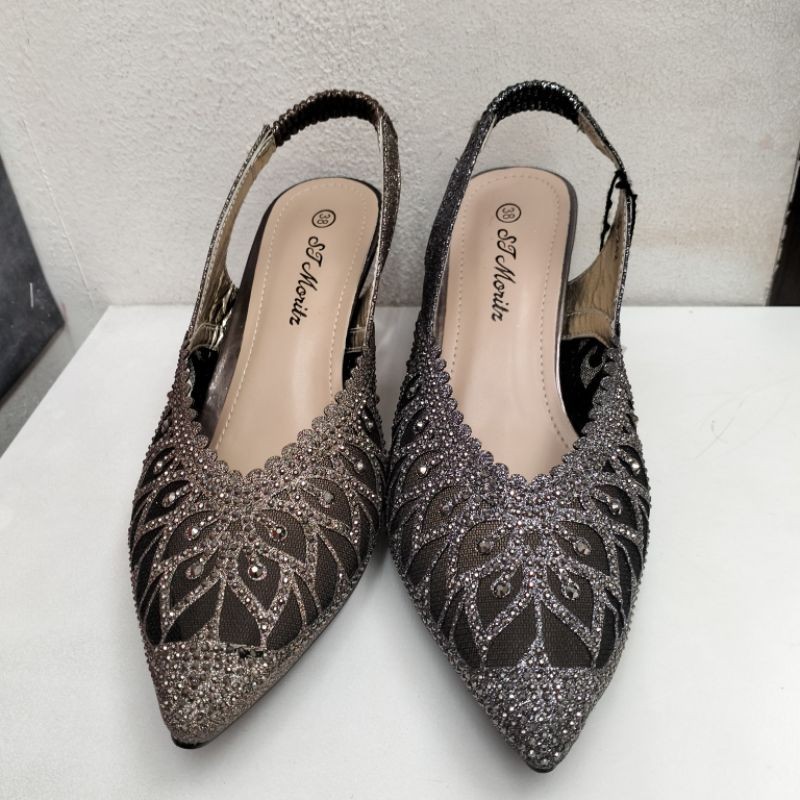 St.moritz sepatu sandal pesta wanita terbaru