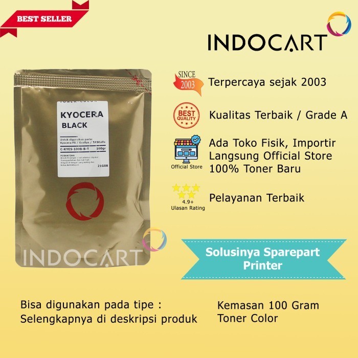 Serbuk Toner Warna Jepang-Tk8349 Tk-8349-Taskalfa 2552Ci-100Gr Best
