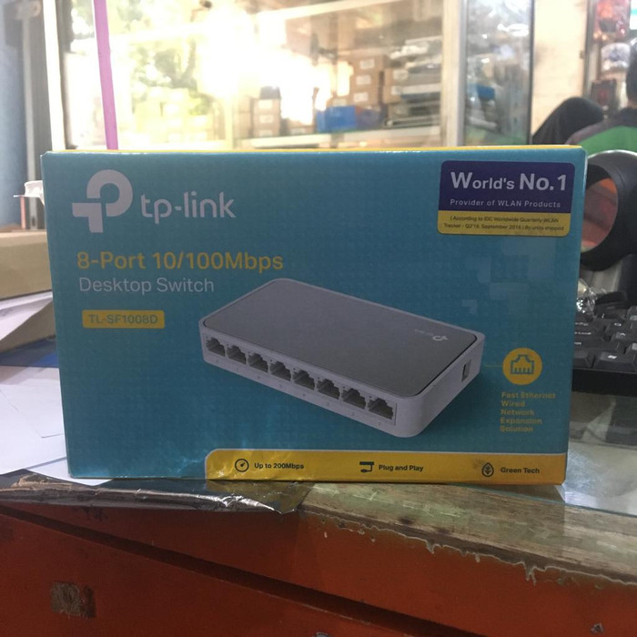Tp-Link 8-Port Switch Hub Tl-Sf1008D Sf 1008 D 1008D Best