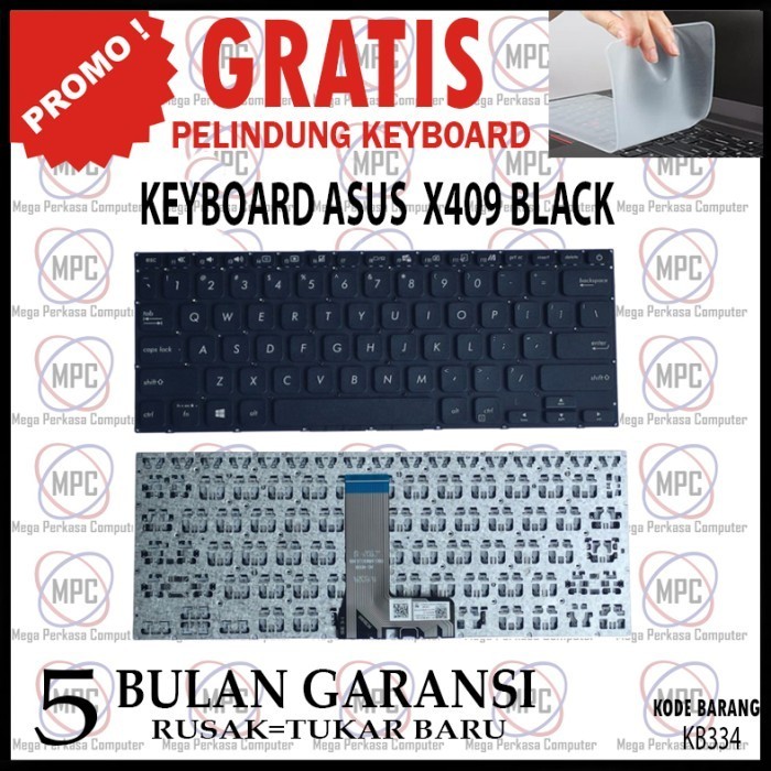 Keyboard Laptop Asus A409 X409 A409F A409U A409Fa Best