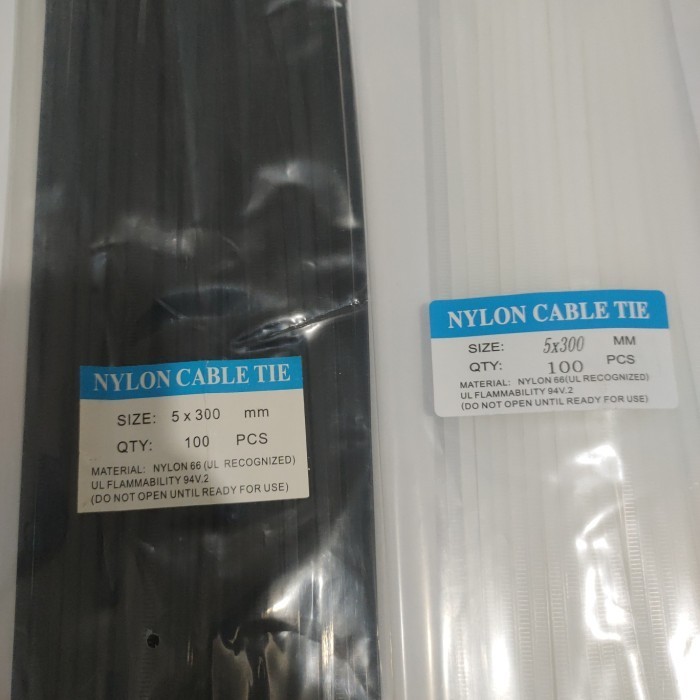 

Kabel Tie 5X300 Per 100Pcs Perkantong Best