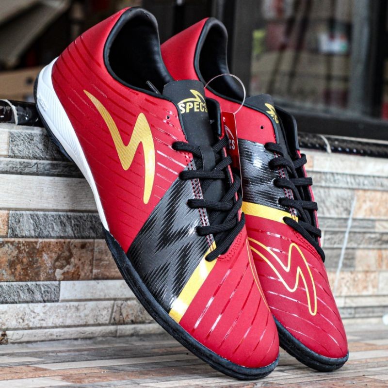 [MAD SPORT] SEPATU FUTSAL SPECS LS TIRTA SENOPATI REBORN IN ALL BLACK SPECIAL EDITION ORIGINAL ALPHA