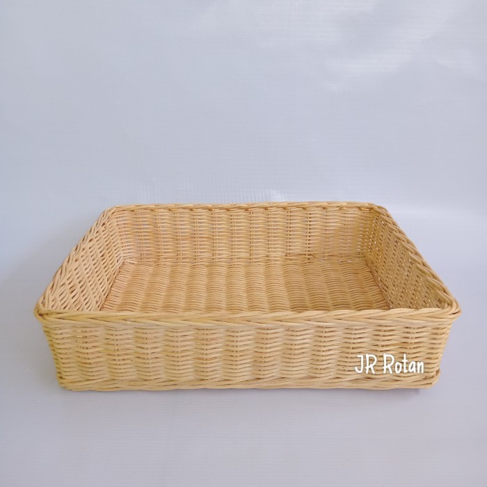 KERANJANG ROTAN SERBAGUNA - NAMPAN ANYAMAN ROTAN