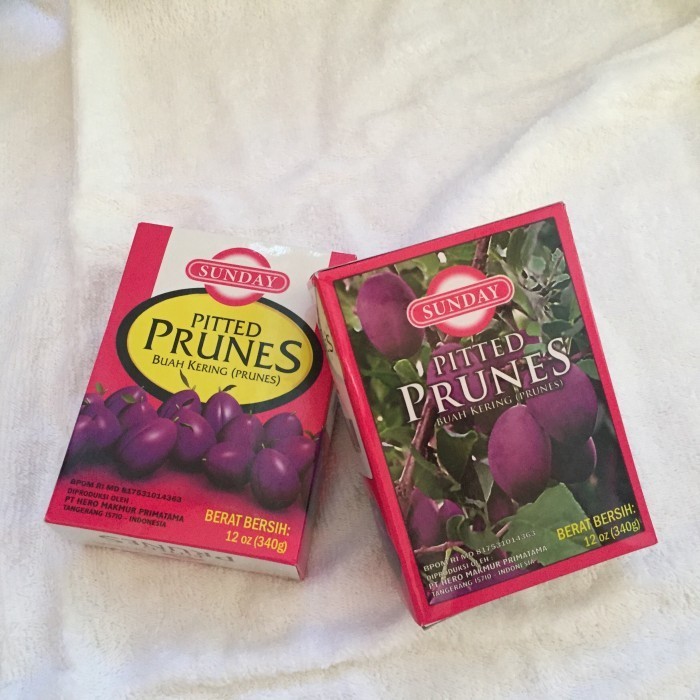 

Mazin - Prunes Sunday Buah Kering (Prunes)340G