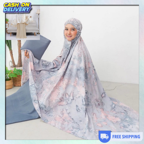 Rukuj Kekinian Muknah Mukrna Rukuh Mukna Tukuh Bahan Adem Dewasa Mukwna Nukena Mewah Berkwalitas Dew