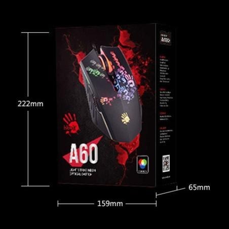 Bloody A60 Optic Micro Switch Gaming Mouse