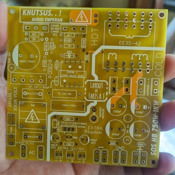 Terbaru Modul Pcb Pcb Smps Sos Hb Normal Promo Terlaris