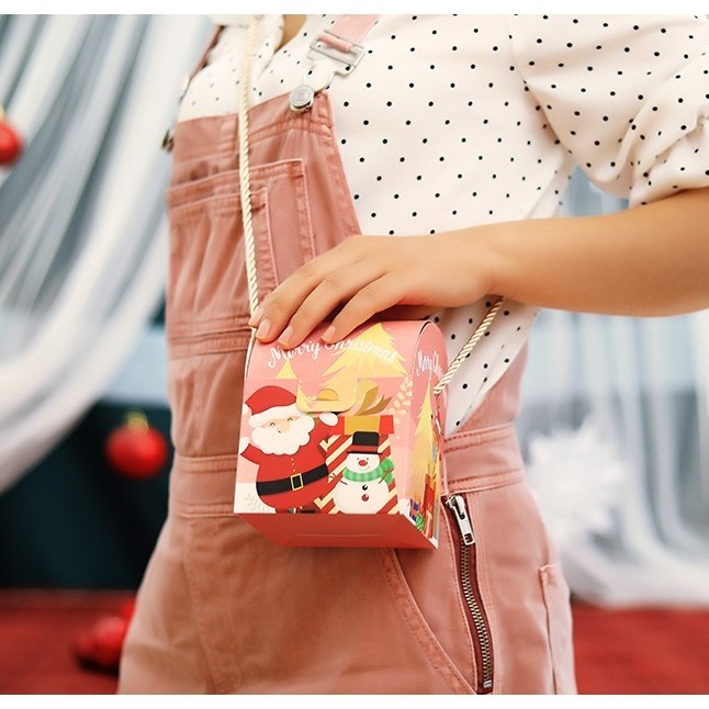 

Christmas Bag Box 40 / Tas Kado Natal / Box Natal Tali Panjang