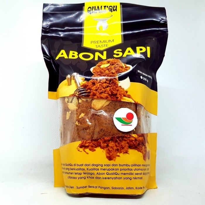 

%$%$%$%$] QUALI'QU ABON SAPI PCK 250gr ASLI PREMIUM TASTE BEEF FLOSS SIDOARJO