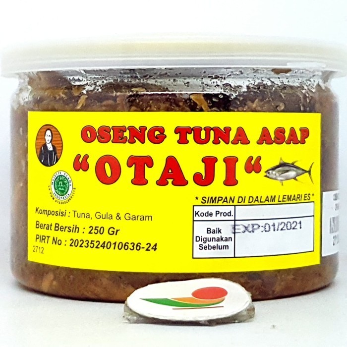 

\"\"\"\] OTAJI OSENG TUNA ASAP TIDAK PEDAS 250gr ASEP IKAN HALAL MUI PEDES