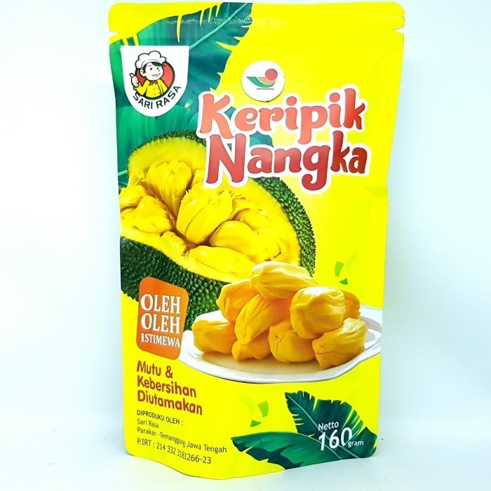 

{{{{}}] SARI RASA KRIPIK NANGKA 160gr KERIPIK BUAH JACK FRUIT CHIPS ASLI