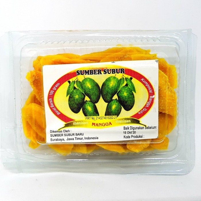 

:::::::] SUMBER SUBUR MANISAN MANGGA 100gr ASLI KHAS OLEH SIDOARJO JAWA TIMUR