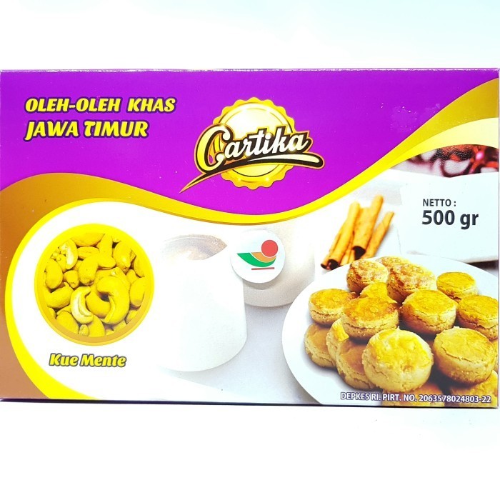 

Produk Unggulan] CARTIKA KUE MENTE 500gr