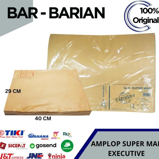 

MURAH AMPLOP COKLAT UKURAN SUPER MAP ISI 100 LEMBAR / AMPLOP DOKUMEN