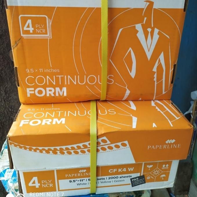 

continous form 4 ply Paperline.