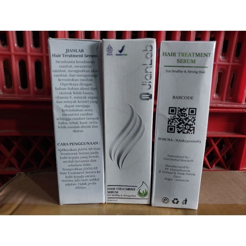 Jianlab Hair Treatment Serum Atasi Masalah Rambut Rontok, Rusak, Ketombe, Sensitif