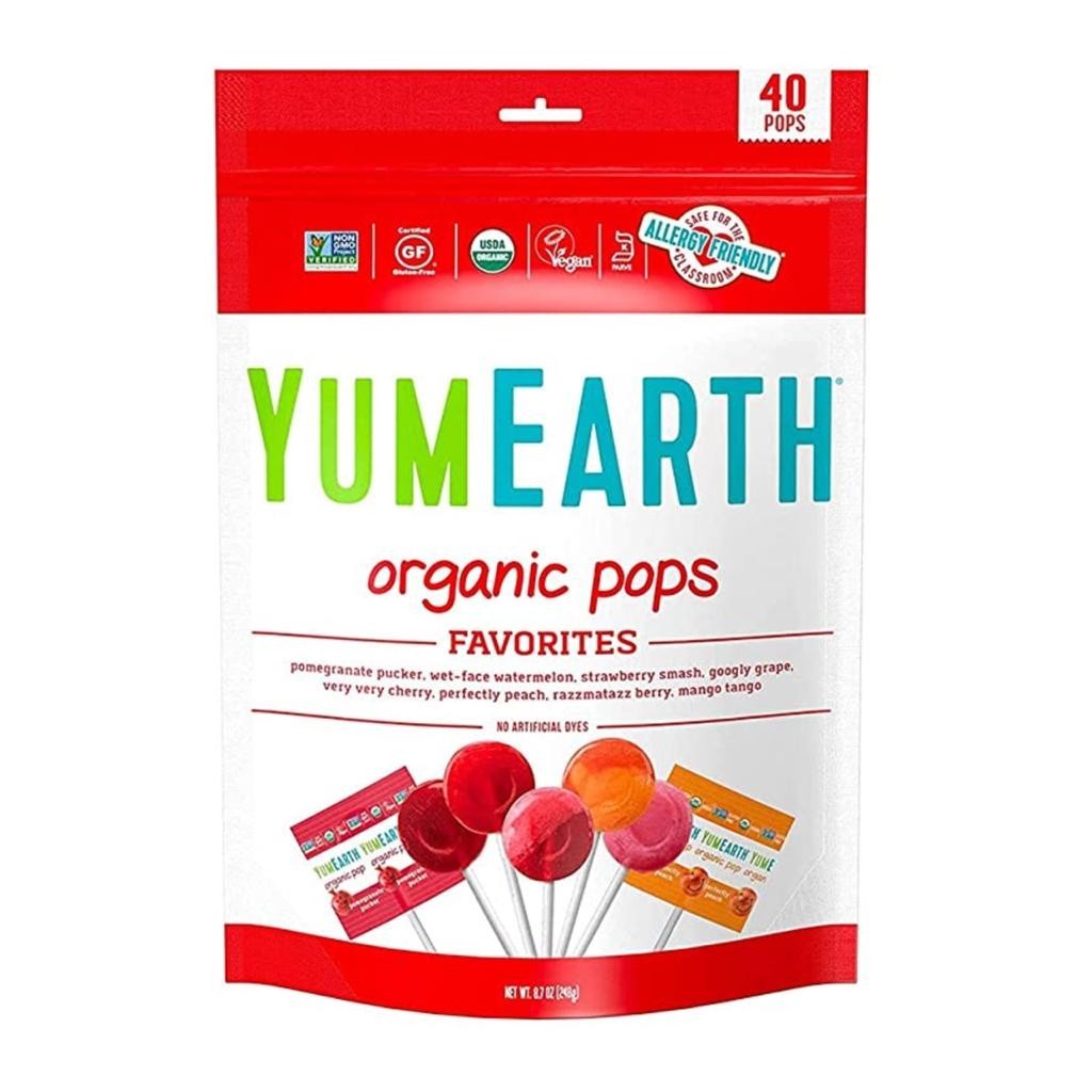 

Yumearth Organic Pops Favtes Assorrted (40 Pops)