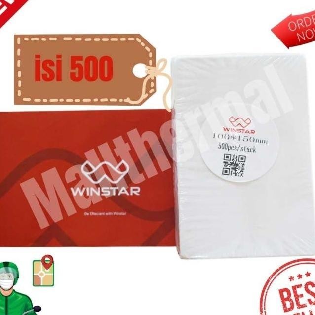 

Stier Kertas Thermal Label 100X150 Mm A6 500 Lembar
