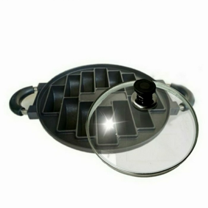 Termurah Cetakan Kue Pukis Pancong 12 Lubang Teflon Anti Lengket Terbaik