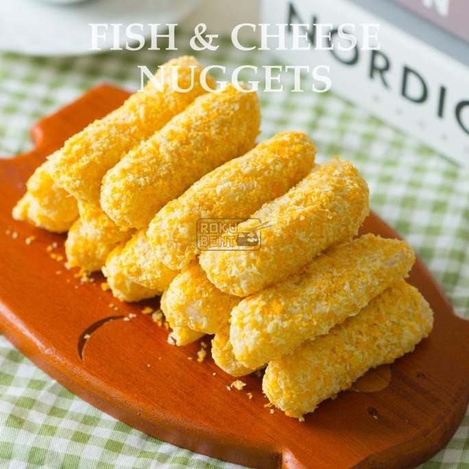 

Best Seller Fish N Cheese Nugget Roku Bento - Naget Ikan Keju Isi 15 Pcs Limited Edition