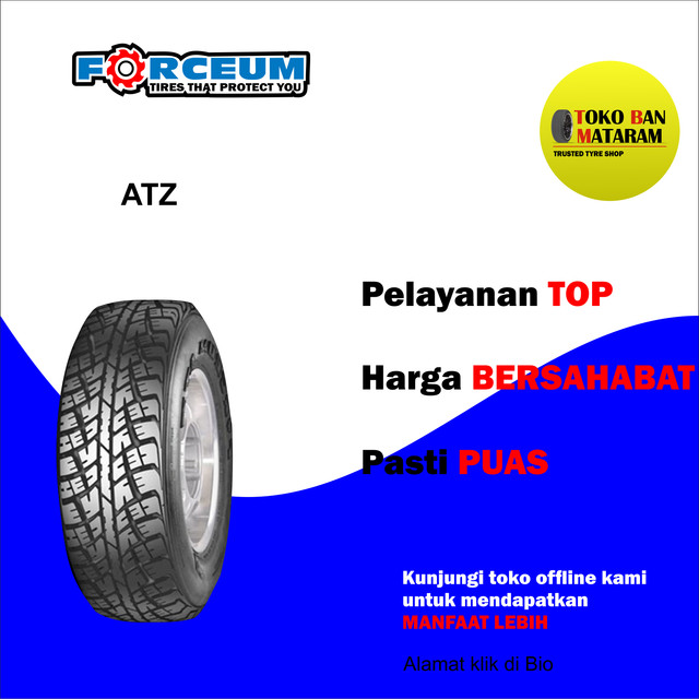 Ban Mobil forceum 235/75R15 235/75/15 R15 R 15 ATZ  A/T Z