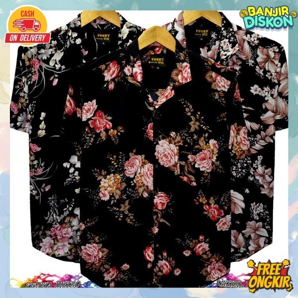 Kemeja Surfing Model Kekinian Pemdek Kemeja Hawai Vintage Casual Kemeka Kemeha Lengan Pendek Retro K