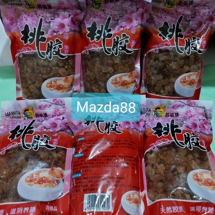 

PEACH GUM COLLAGEN TAO JIAO PREMIUM GRADE A KEMASAN 500GR