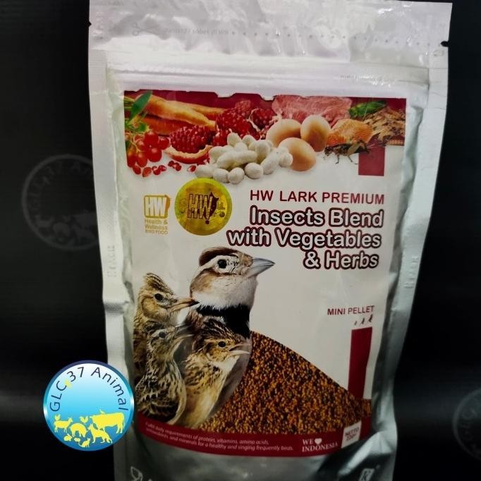 Hw Lark Premium Voer Pakan Burung Branjangan