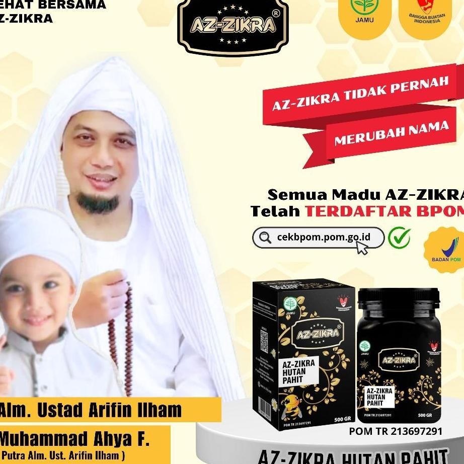 

Madu Hitam Azzikra Az-Zikra 500Gr Madu Hutan Hitam Pahit Bpom
