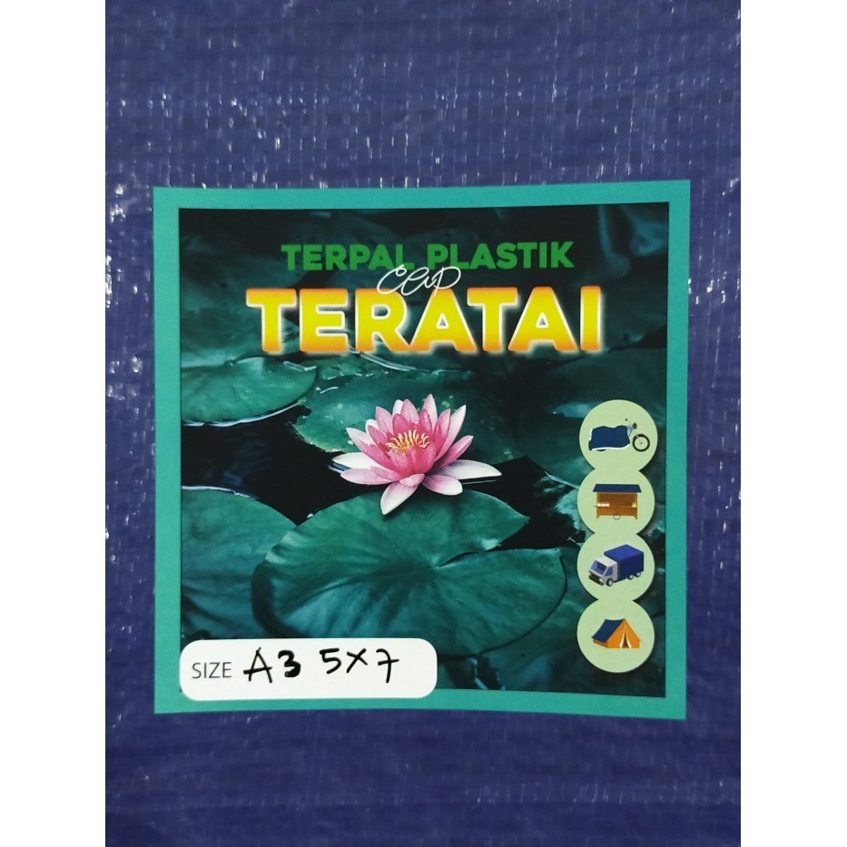 TERPAL A3 5X7 /TERPAL PLASTIK /TERPAL TENDA/TERPAL KOLAM