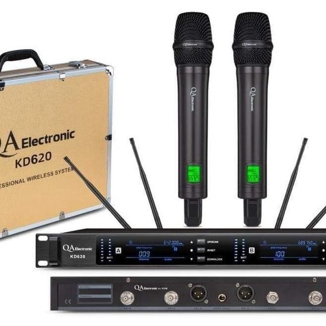 Mic Wireless Qa Electronic Kd620 Kd Baru