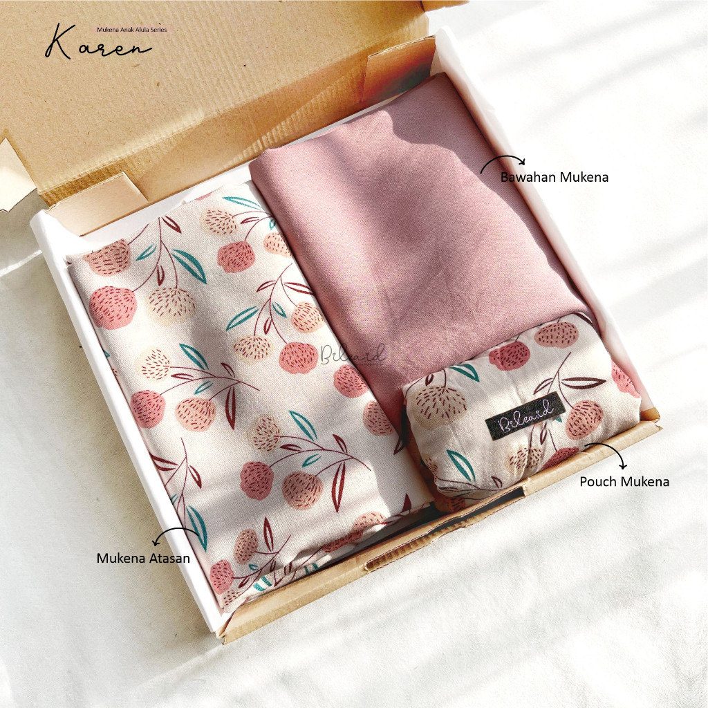 [SYAR'I MINERV] Hampers Mukena Ulang Tahun Gift Mukena Anak Perempuan Umur 4 sd 13 Tahun Cocok untuk